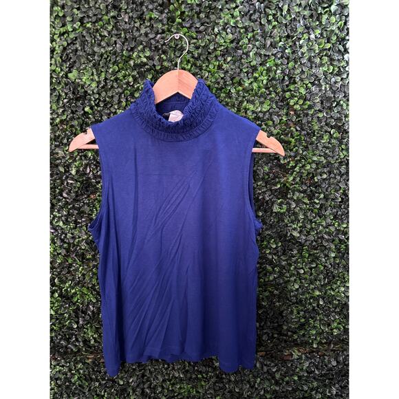 Jillian Nicole, Blue Sleeveless Blouse, Women’s PL - Picture 1 of 4